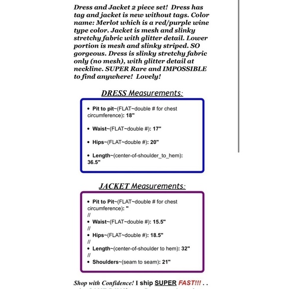 R&M Richards Sz S Red Slinky Glitter Swing Jacket and Shift Dress Formal Set - Picture 2 of 15